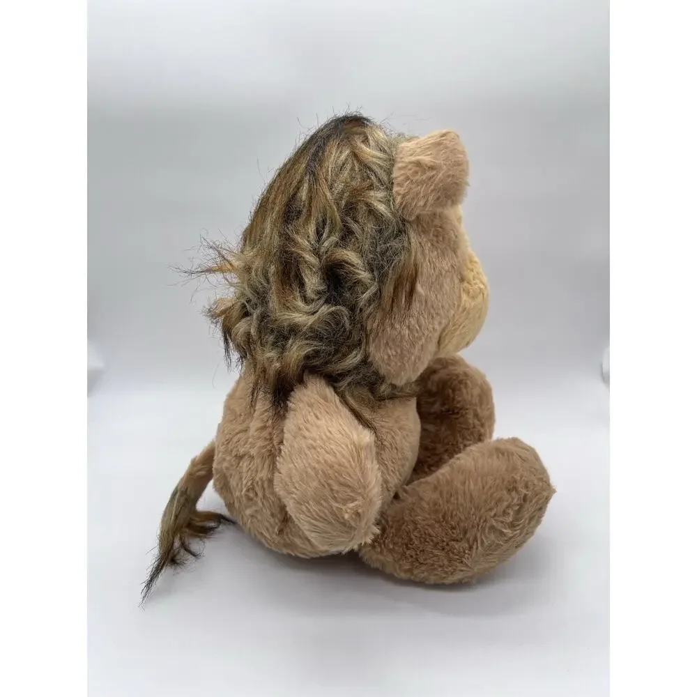 Animal Adventure Lion Plush Brown 11” Sitting Stuffed Animal Soft Toy 2021 HTF
